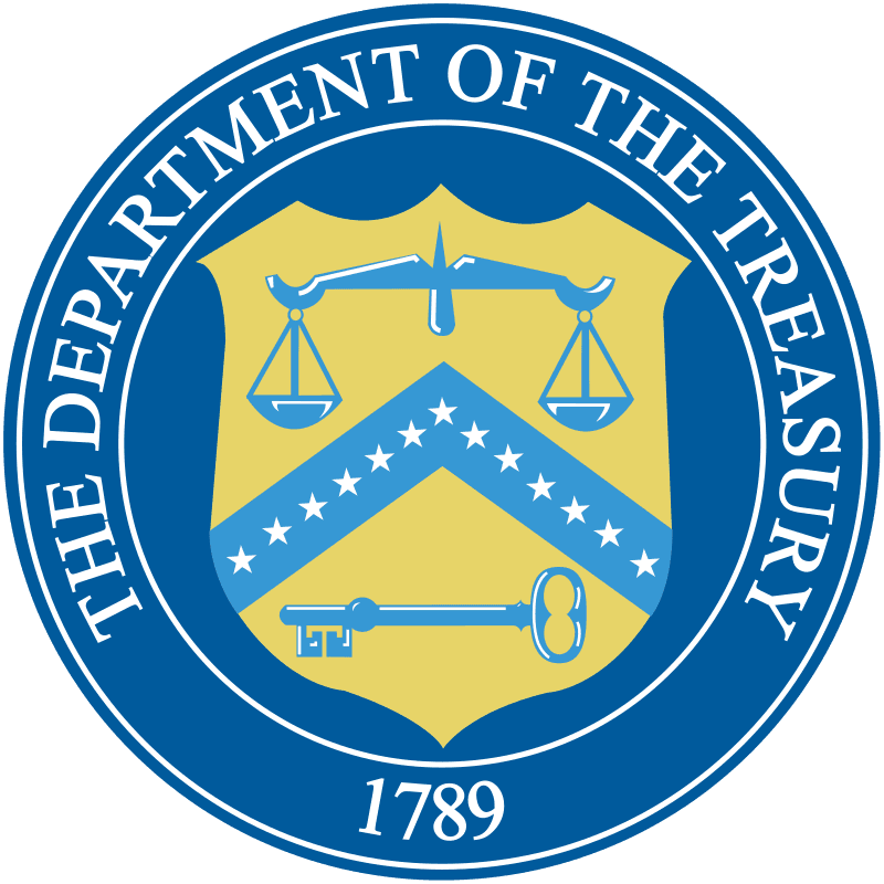 Logo of US Treasury