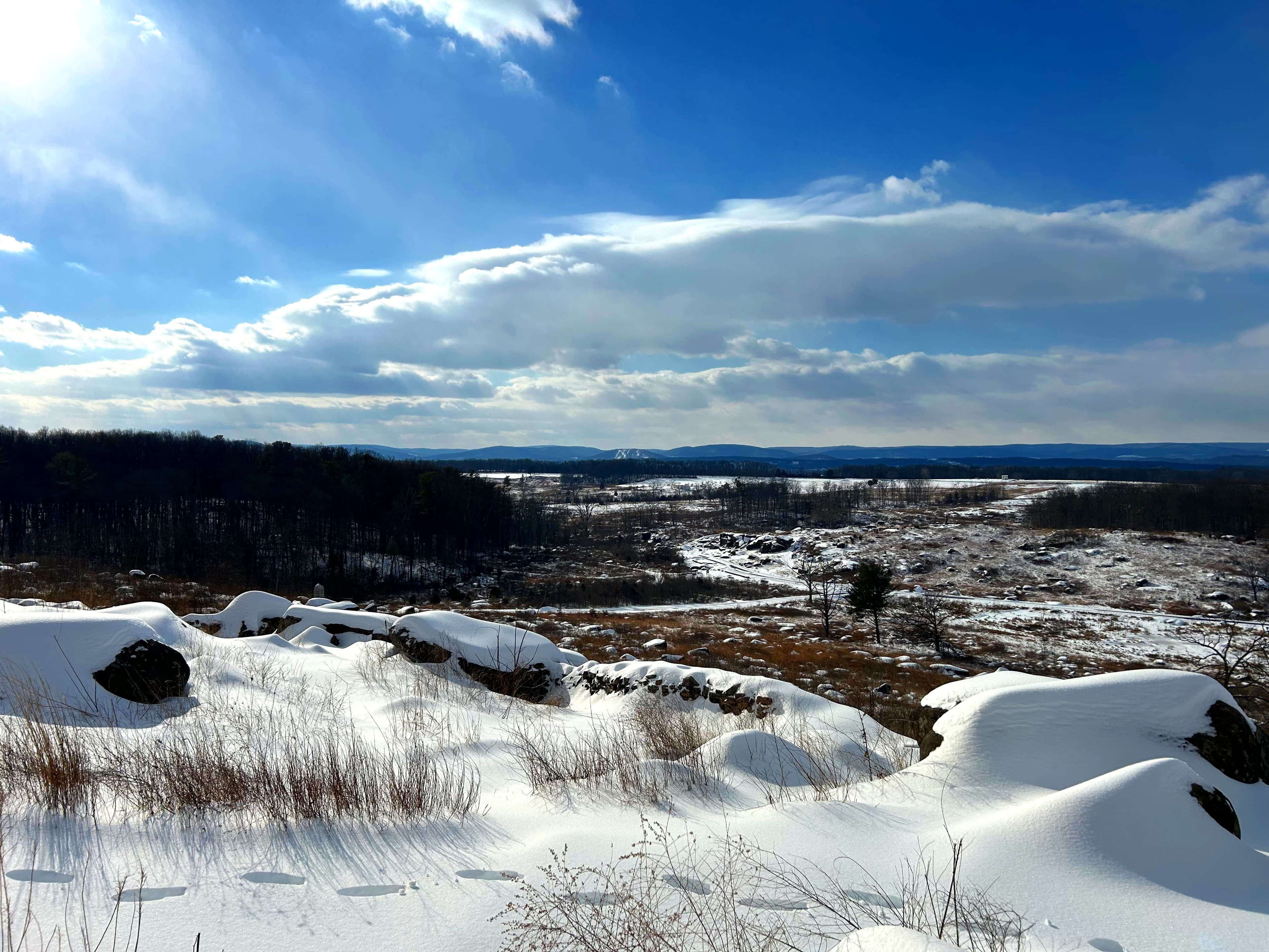 Hero image for Quiet Ground: Winter Reflections from Gettysburg
